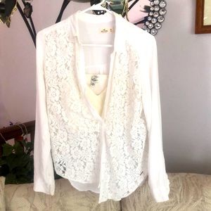 Hollister Long sleeve medium blouse